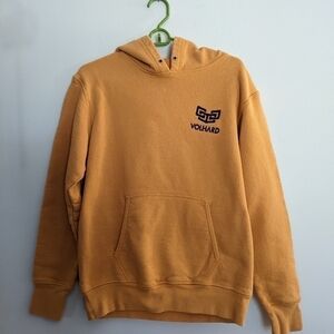 Volhard Co. Victors Hoodie Luxury Streetwear Small Mustard
